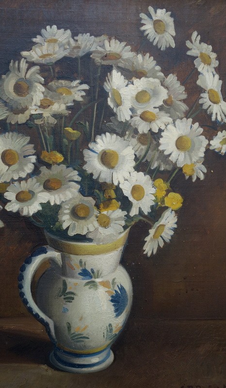 "BOUQUET de MARGUERITES" par Steven-Paul ROBERT (Suisse) ....1937-photo-3