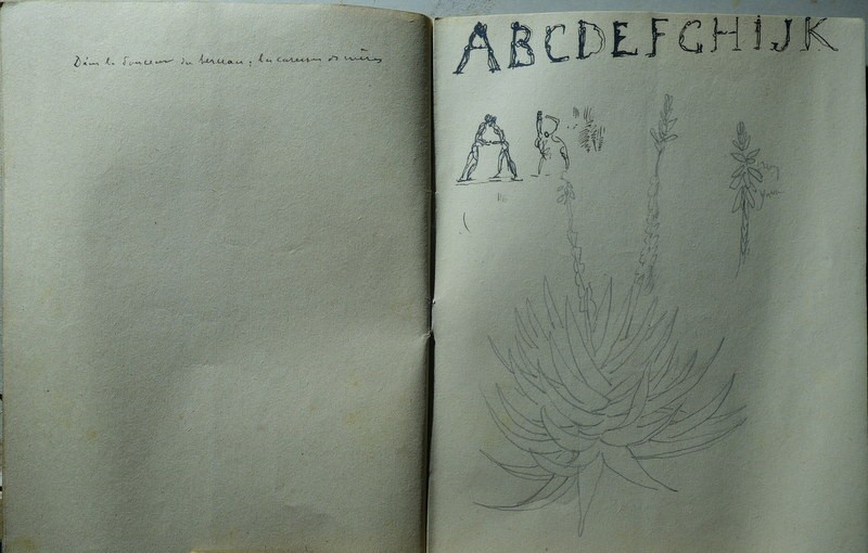 "calvi" 6 Drawings By Gustave Alaux ...corsica 1942-photo-1