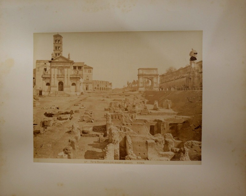 10 "PHOTOS de G.SOMMER NAPOLI" ROME, VESUVE,POMPEI 19 éme Siecle-photo-2