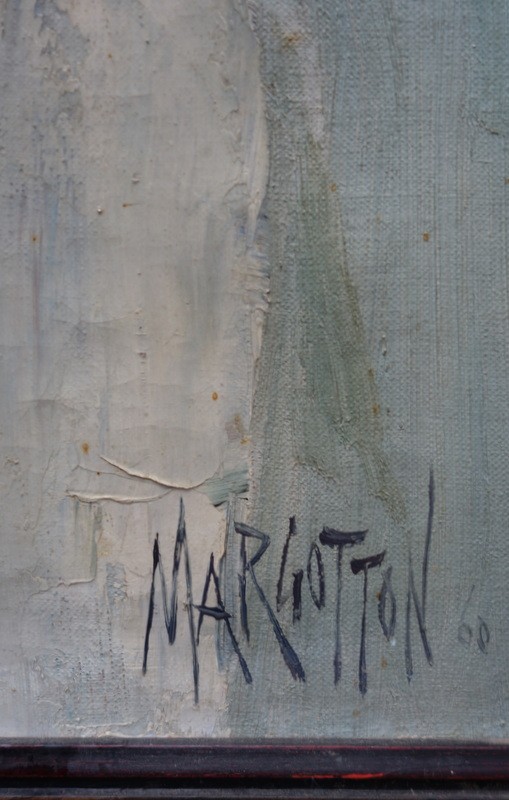 "AIGUILLE de GLACE aux DRUS" par René MARGOTTON ....1960-photo-2