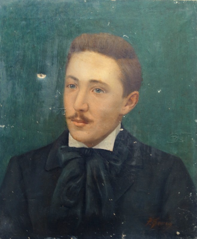 "Le MOUSTACHU " par P.SOUREY vers 1890/1900