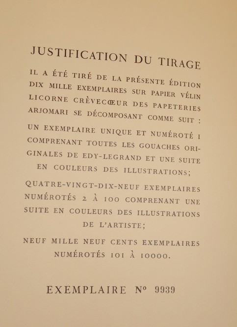 Boxed Set Of "la Peste" Camus And Edy Legrand-photo-4