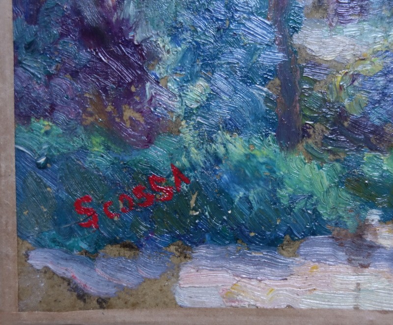 "back Of The Garden"..by Ferdinand Scossa ...1920-photo-2