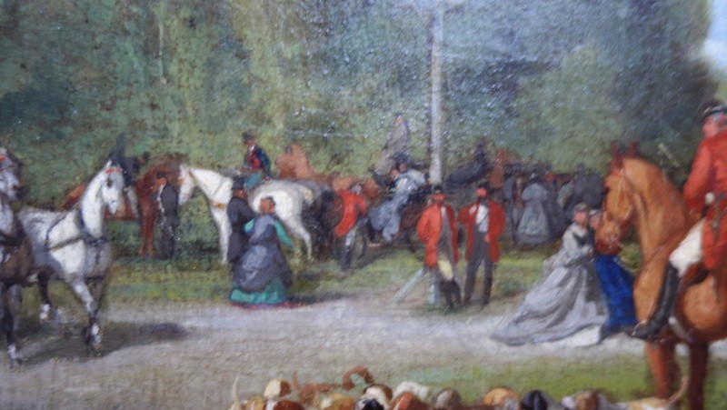 "hunting" Louise De Liniers 1890/1900-photo-1