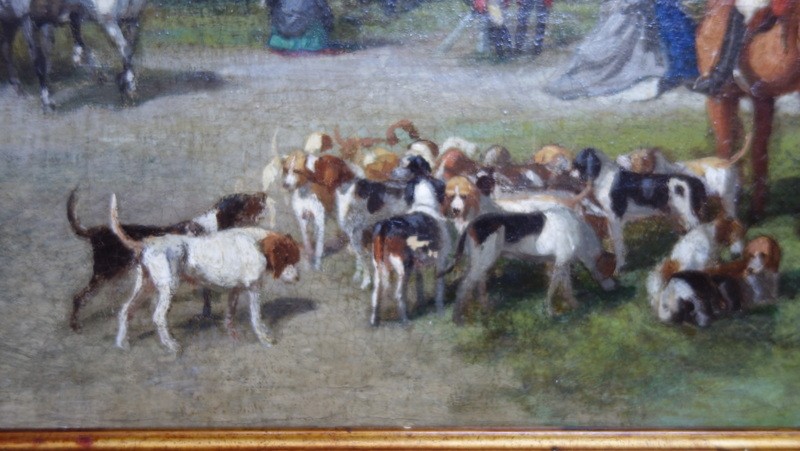 "hunting" Louise De Liniers 1890/1900-photo-4