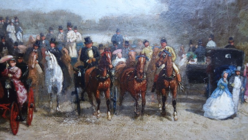 "le Depart " Louise Courbot De Liniers (att)..1900-photo-3