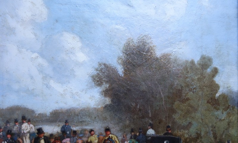 "le Depart " Louise Courbot De Liniers (att)..1900-photo-1