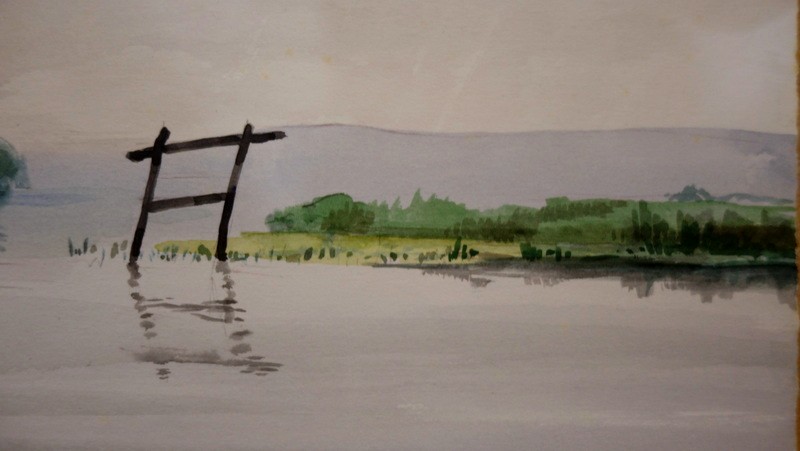 "oust At Glenac "  Edmond Vales ...bretagne-photo-3