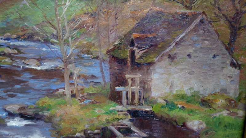 "moulin A Crozant " Eugéne Delahogue ...crozant 1904-photo-3