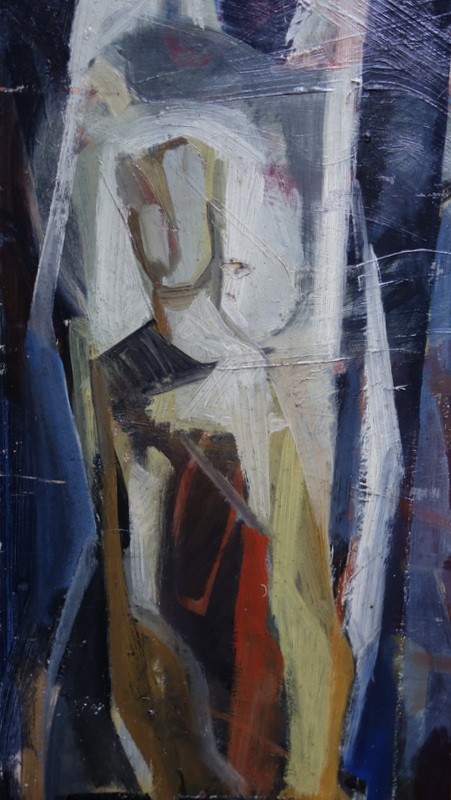 "people Cubist" François Vernette ..1950-photo-2