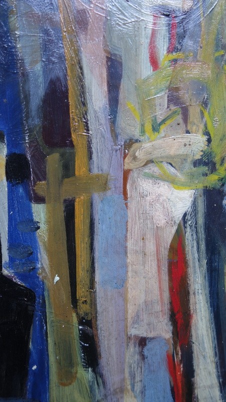 "people Cubist" François Vernette ..1950-photo-1