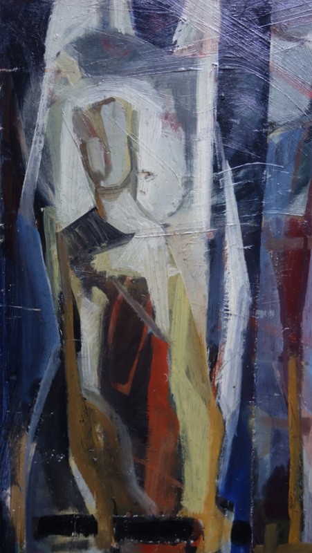 "people Cubist" François Vernette ..1950-photo-2