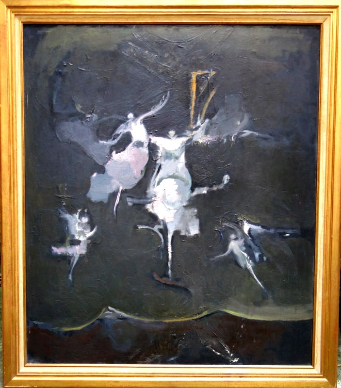 "La DANSE " par Alfred ABERDAM vers 1950