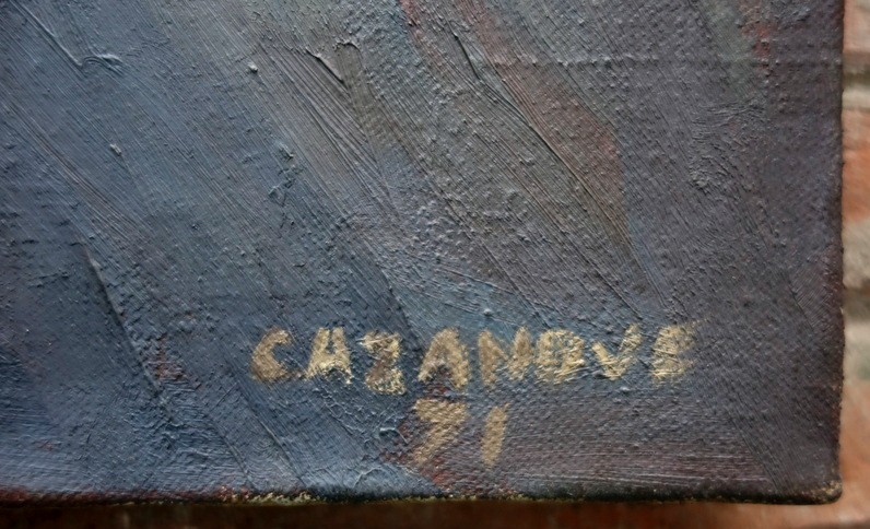 '"painter"s Workshop"...by Raymond Cazanove ...1971-photo-1