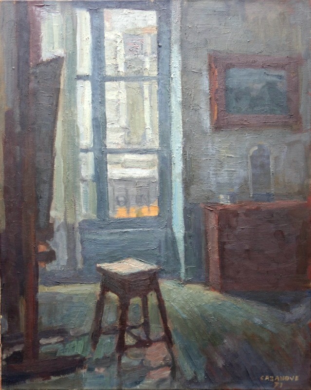 '"painter"s Workshop"...by Raymond Cazanove ...1971