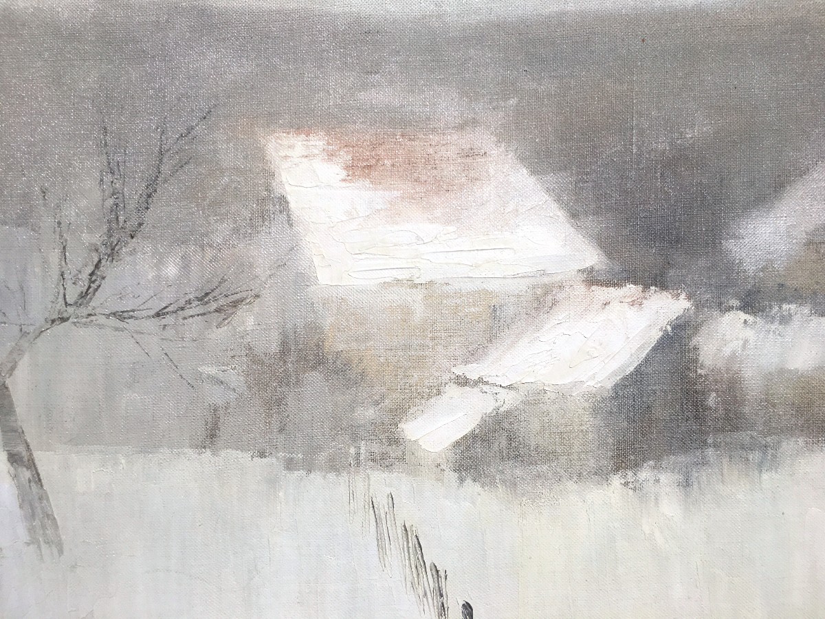 "PAYSAGE de NEIGE" par Jean Louis ROUGET -photo-3