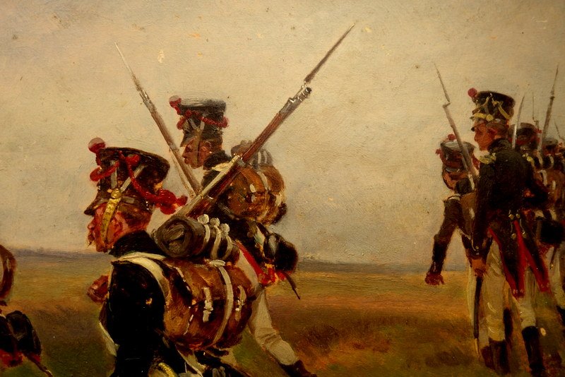 "l"ASSAUT" Infanterie NAPOLEONIENNE par Henri DUPRAY-photo-1