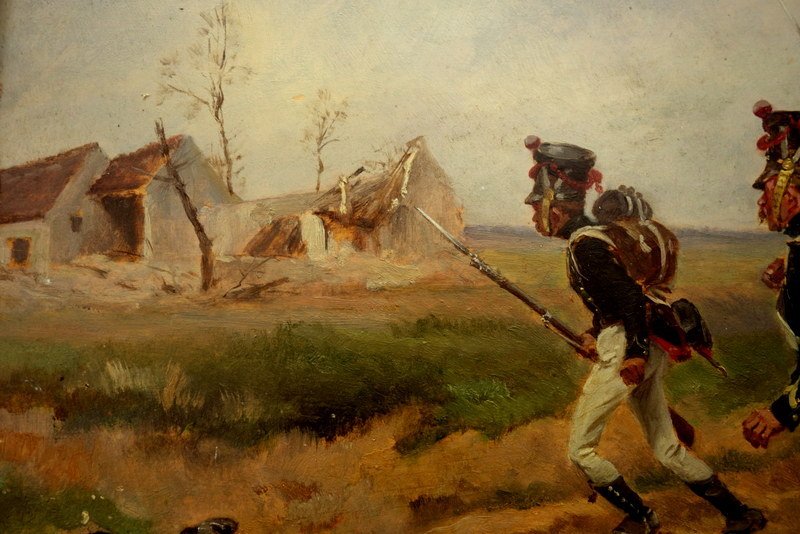 "l"ASSAUT" Infanterie NAPOLEONIENNE par Henri DUPRAY-photo-4