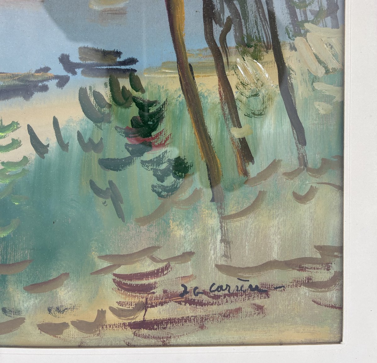 "arcachon" By Jean-gérard Carrere 1960-photo-2