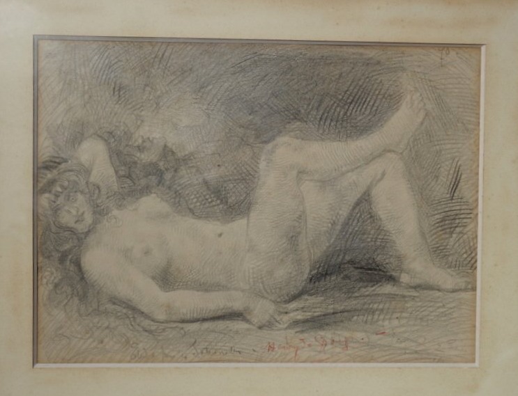 "after Love" By Henry De Groux 1900