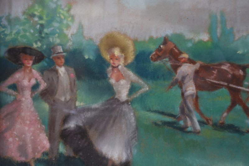 "at Horse Race" By Guy Seradour -photo-3