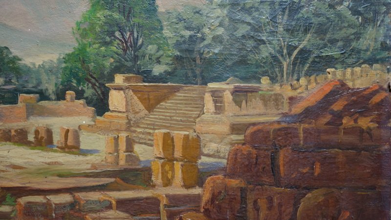 "RUINES ROMAINES  a TIPAZA" par P.A.DELORME 1954-photo-3