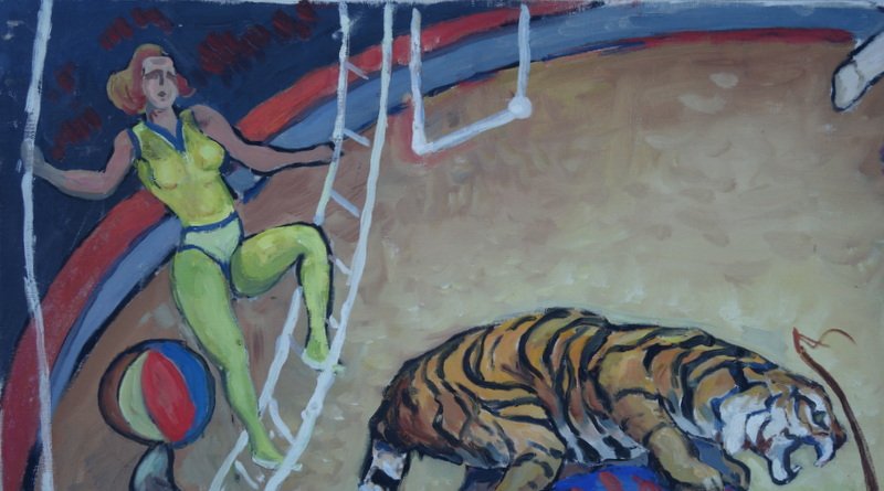 "the Circus" By Marcel Delpeuch, Circa 1950-photo-3