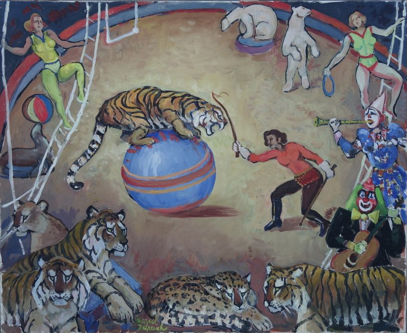 "the Circus" By Marcel Delpeuch, Circa 1950