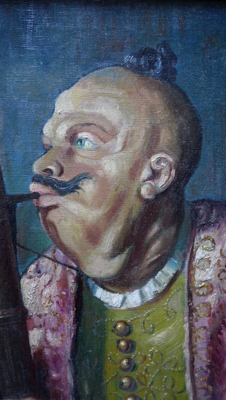 "the Bassoon Player" By Marius Galleras, Circa 1930-photo-4