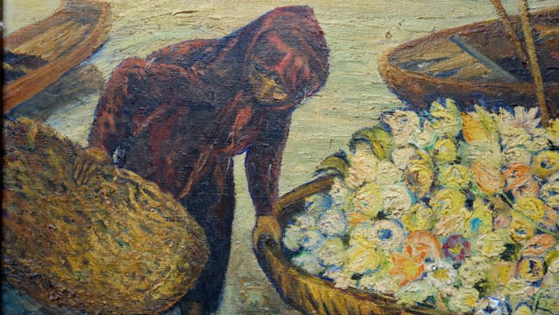 "fragrant Cargo" By F. Jondot, Hanoi, Vietnam, Circa 1960-photo-4