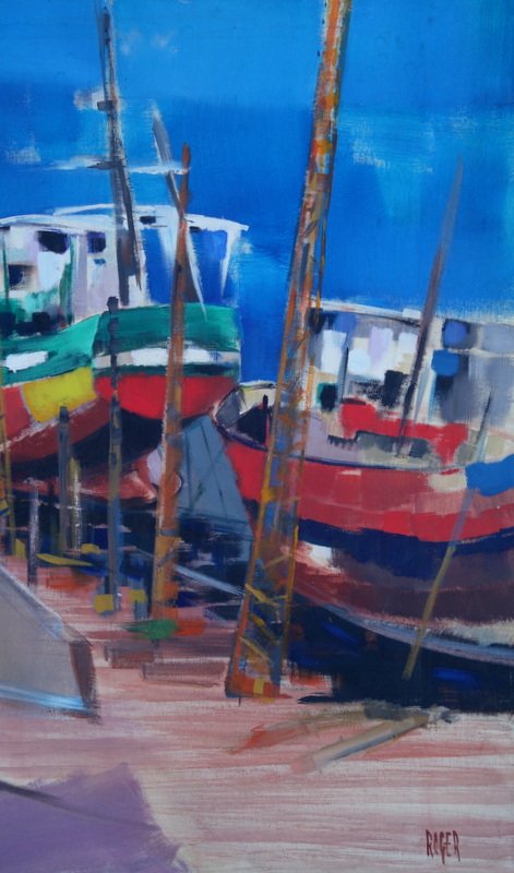 "THONIERS en CALE SECHE" par ROGER ...SAINT JEAN de LUZ-photo-3
