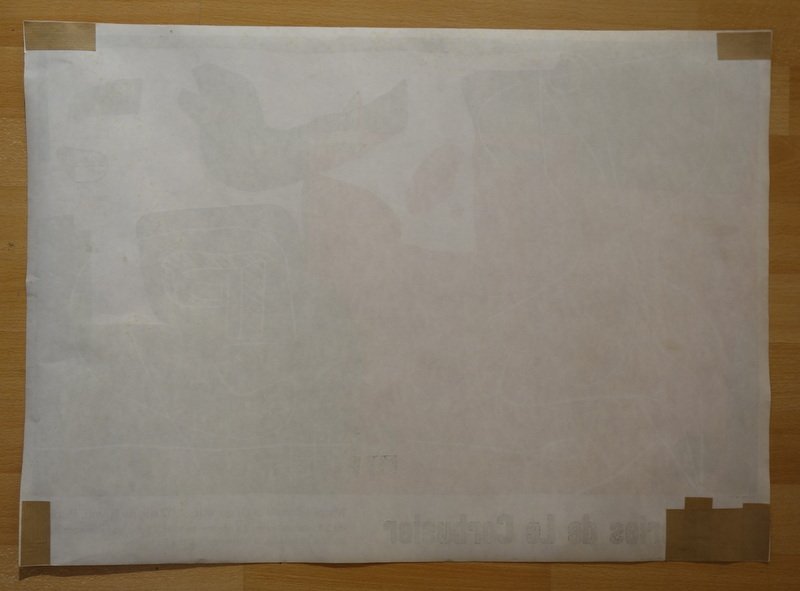 LITHOGRAPHIE "LE CORBUSIER"...Musée des ARTS DECORATIFS 1975-photo-4