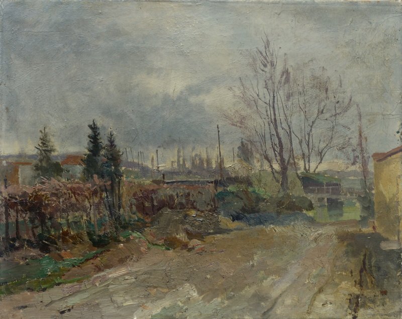 "landscape" Undecipherable Signature.....1906-photo-2