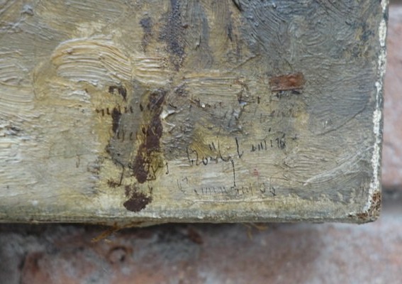 "landscape" Undecipherable Signature.....1906-photo-4
