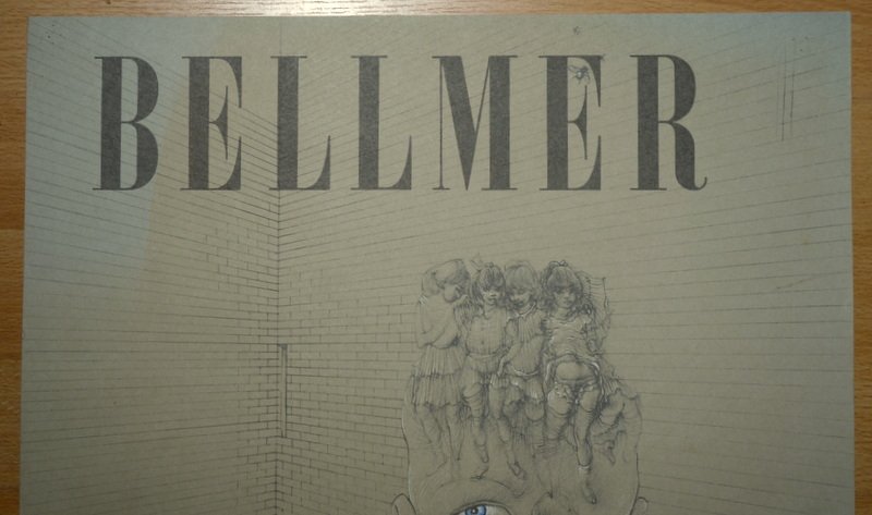 Affiche d'Exposition " BELLMER" Galerie François PETIT 1976-photo-2
