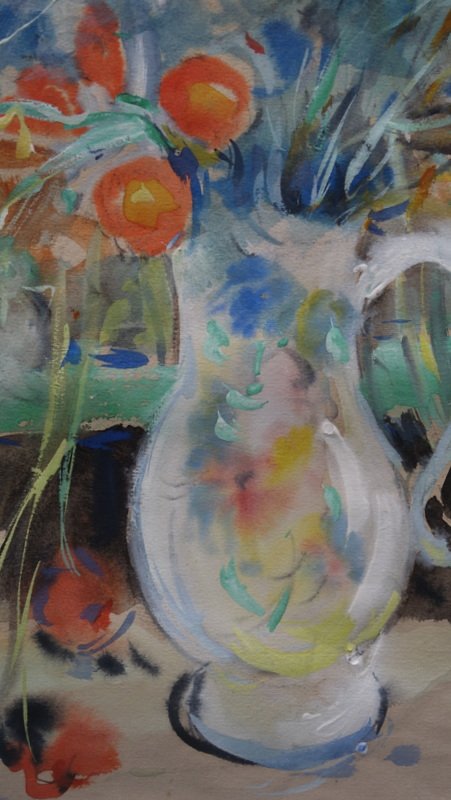 "BOUQUET de FLEURS des CHAMPS " par Paul PAQUEREAU vers 1930-photo-1