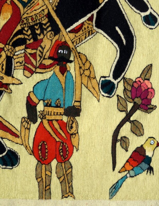 Tapestry "ahmed I Bey"...tunis 1979-photo-3