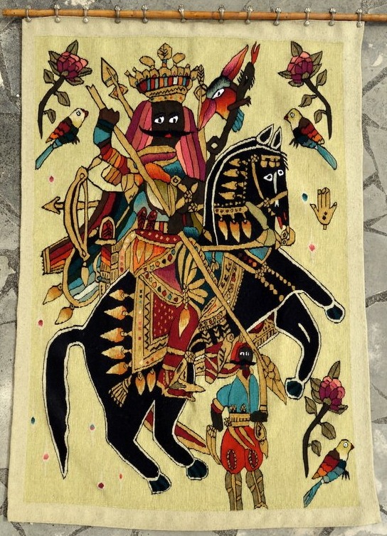 Tapestry "ahmed I Bey"...tunis 1979-photo-4
