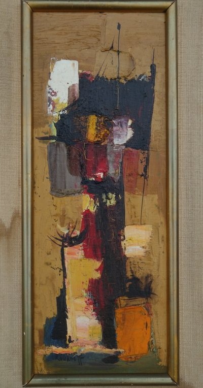"abstraction" By Nicolas Roudneff, Circa 1960