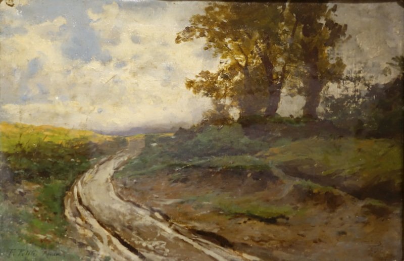 Paire "PAYSAGES  ITALIENS" par Filiberto PETITI .. ROMA vers 1900/1920-photo-2