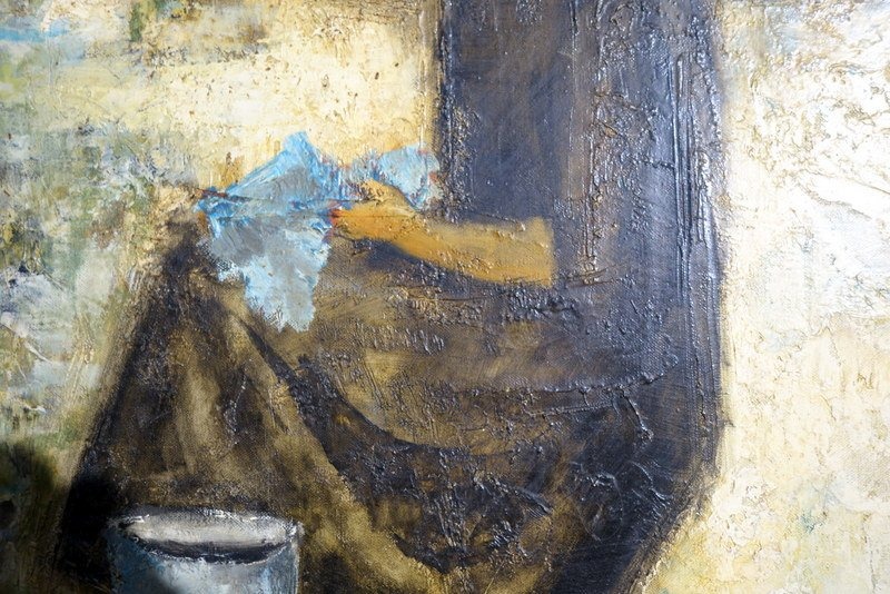 "les Lavandieres" By Gérald Garand, Circa 1960–70-photo-7