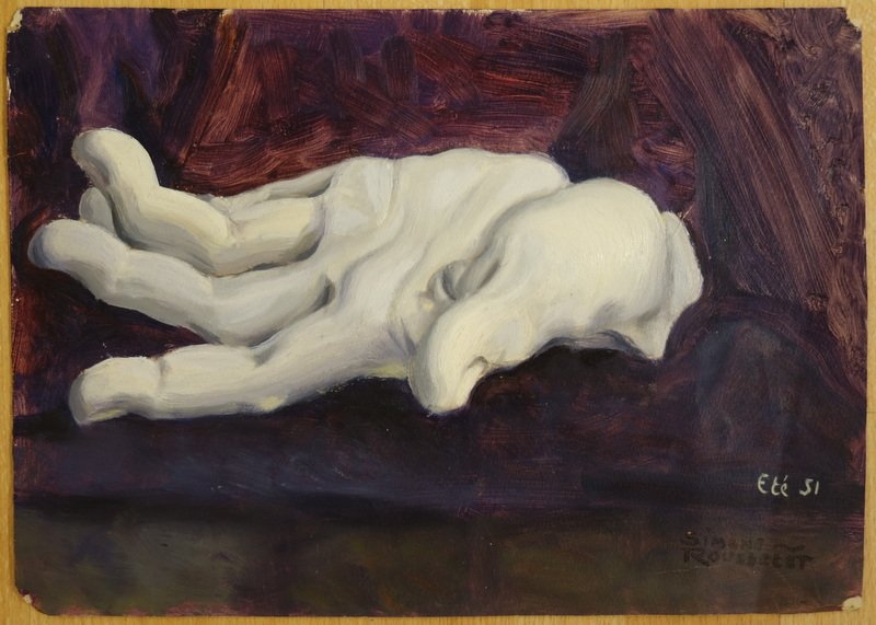 "La MAIN GAUCHE " par Simone ROUSSELET ...1951