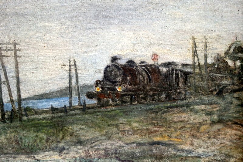 "La LOCOMOTIVE" par Henry Marie BESSY...1928-photo-3