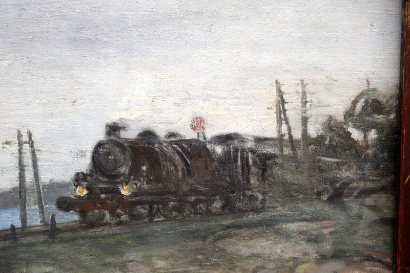 "La LOCOMOTIVE" par Henry Marie BESSY...1928-photo-1