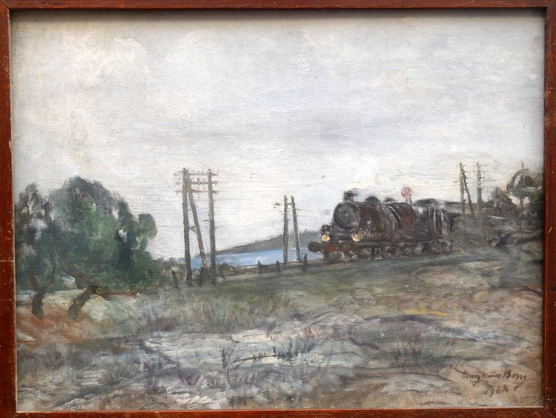 "La LOCOMOTIVE" par Henry Marie BESSY...1928