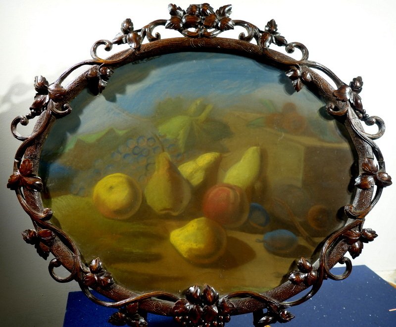"autumn Fruits" Pastel... "black Forest" Frame, Ca. 1880–1890