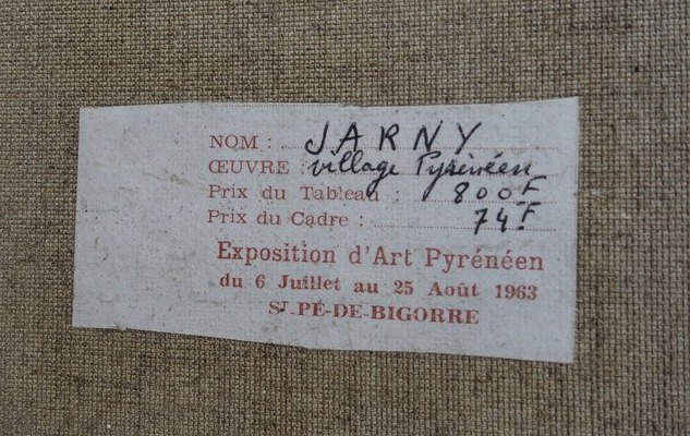 "village Pyreneen" By Madeleine Jarny ...bigorre 1963-photo-2