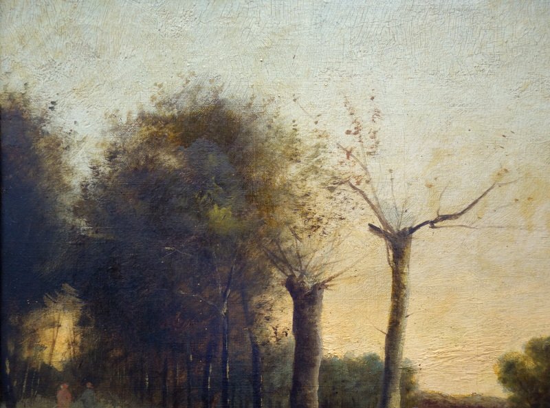 "PAYSAGE en ORIENT" par FALIZES (?) vers 1900/1920-photo-4