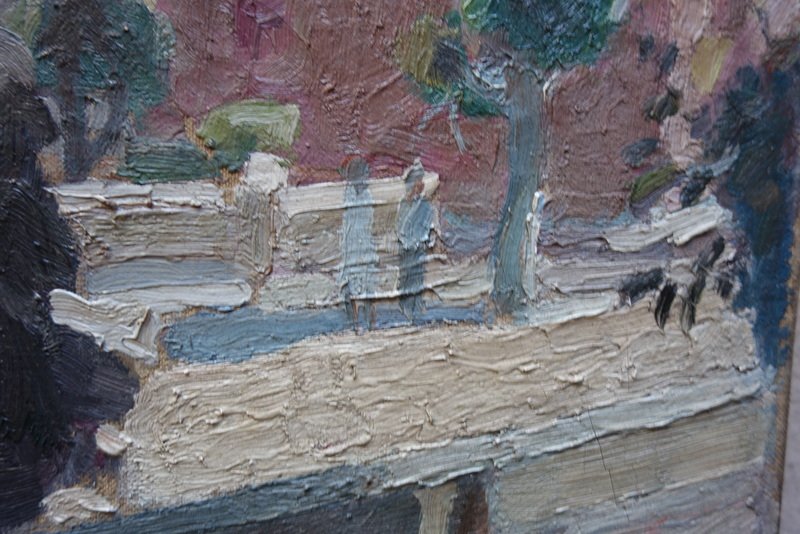 "VILLAGE du MIDI" par Jean de La FONTINELLE vers 1930-photo-2