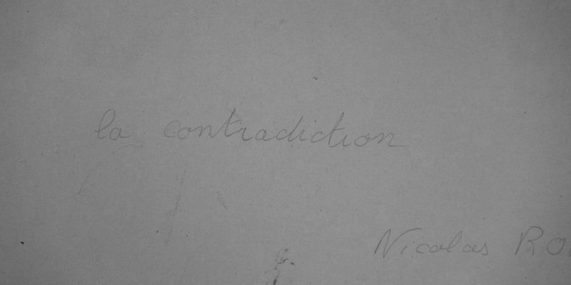 "the Contradiction" By Nicolas Roudneff, Circa 1961–65-photo-3